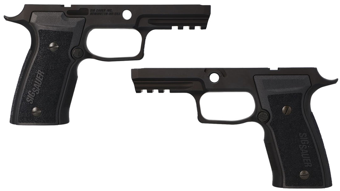 SIG Adds Aluminum Option to Selection of P320 Grip Modules.