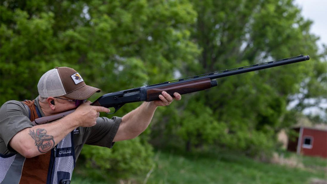 The CZ 712 G3 Target Shotgun.