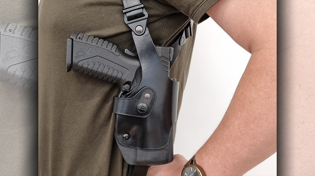 The FALCO D901 Hybrid Roto Shoulder Holster.