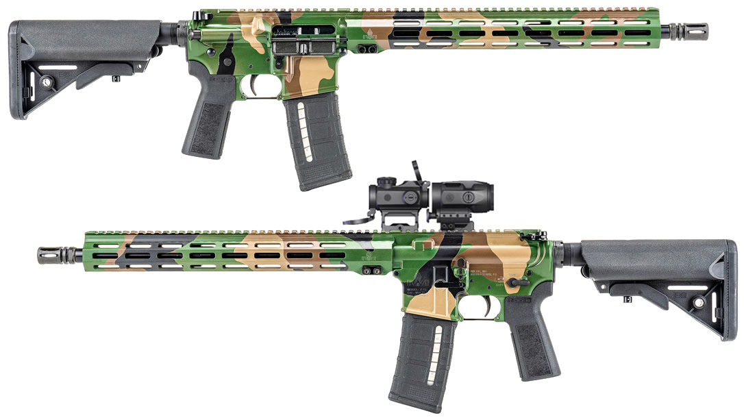 The Kinsey’s Inc. and IWI Zion-15 M-81 Woodland Camo Exclusive.