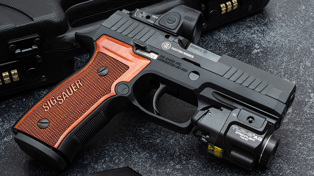 The Sig Sauer P320 AXG.