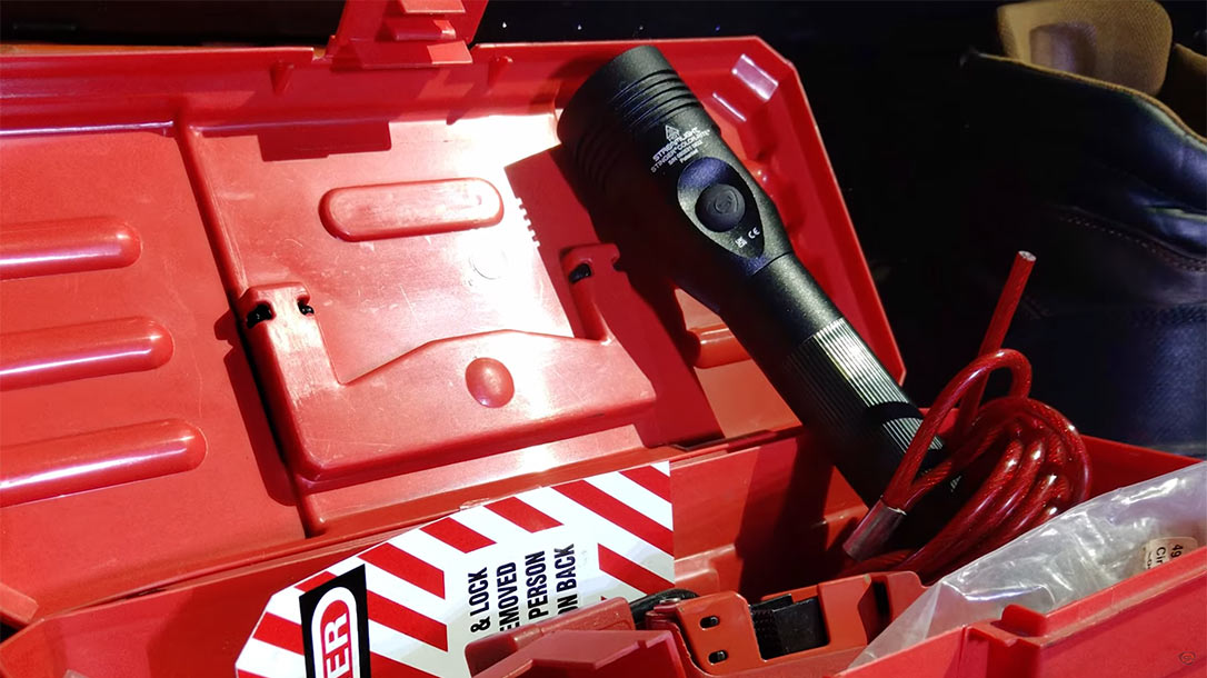 The Streamlight Stinger Color-Rite Flashlight.