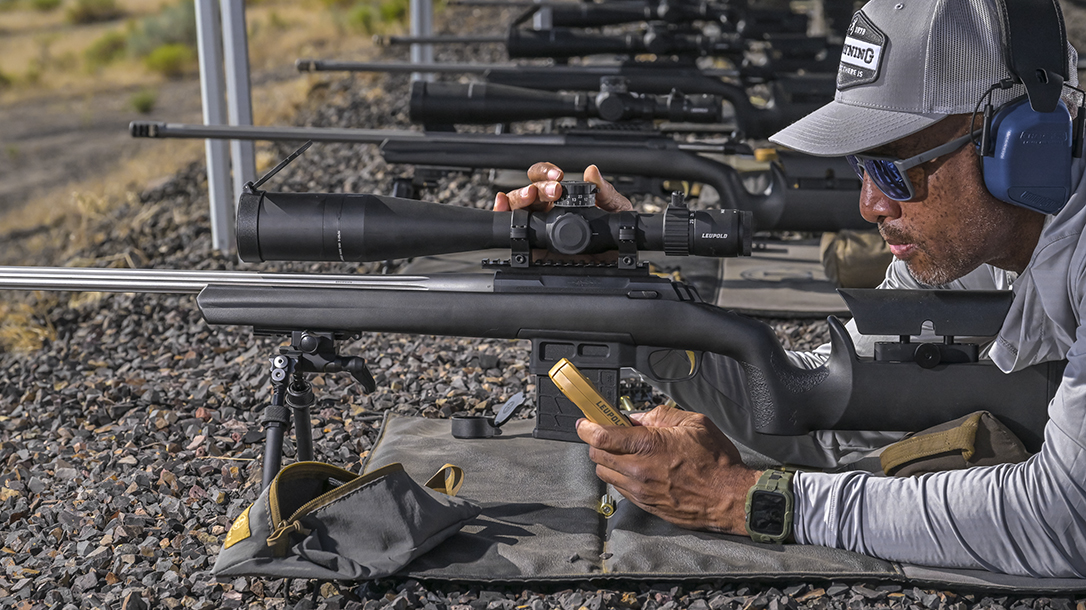 Using the Leupold MK5 HD at the Leupold Optics Academy.