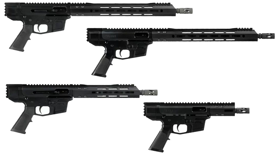 The Bear Creek Arsenal BC-9 Bufferless Pistol Caliber Carbines.