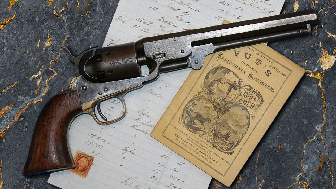 The Colt 1851 Navy Revolver.