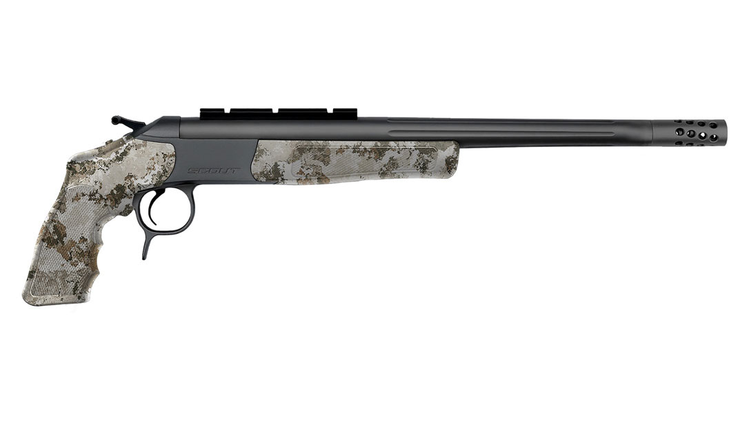 The Kinsey’s CVA Scout Pistol in .350 Legend.