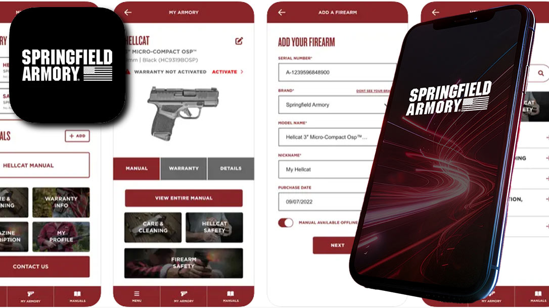 The New Springfield Armory Mobile App.