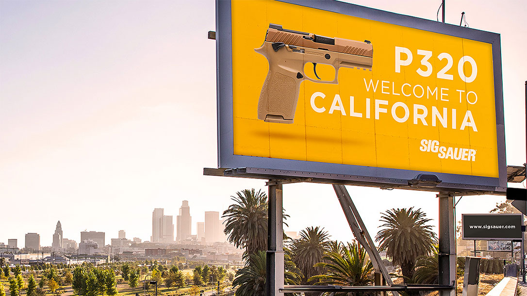 The California-Compliant SIG Sauer P320-M18.