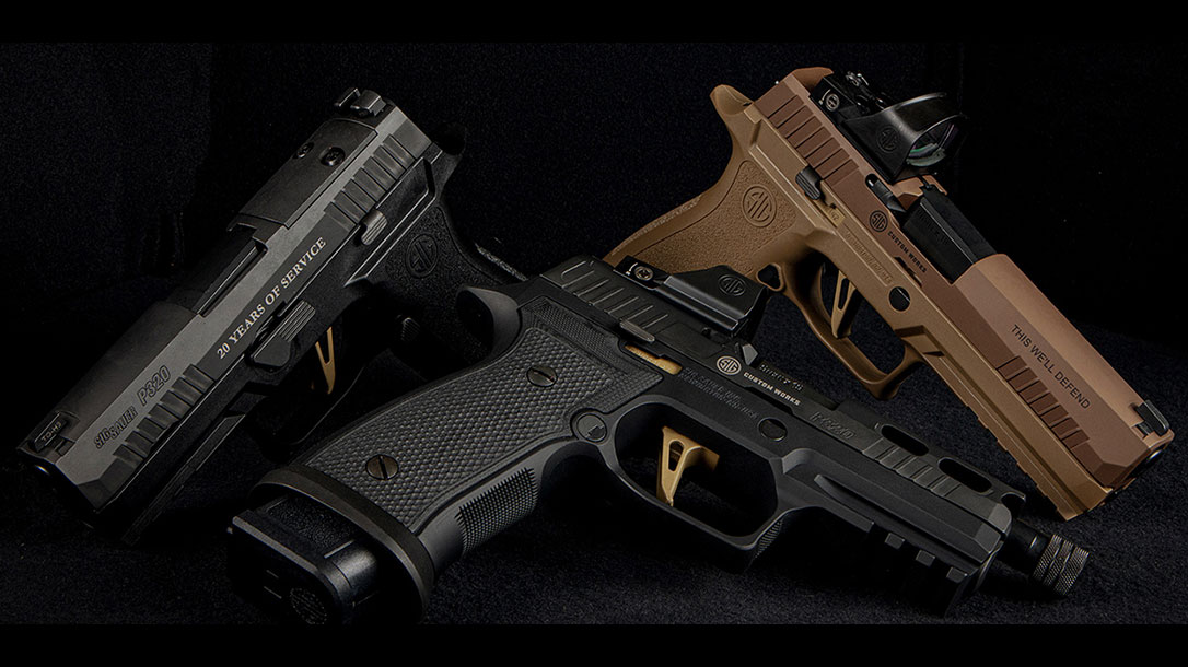 The Sig Sauer P320 FCU and Custom Shop circumvent restrictive state regulations.