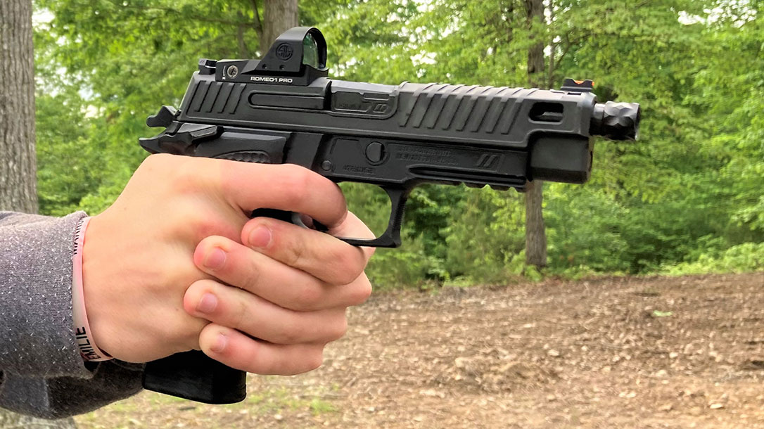 The Sig Sauer P226 Zev.