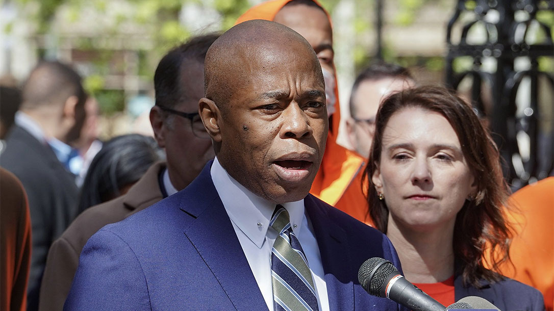 New York Mayor Eric Adams Pushes “Assault Weapons” Ban.