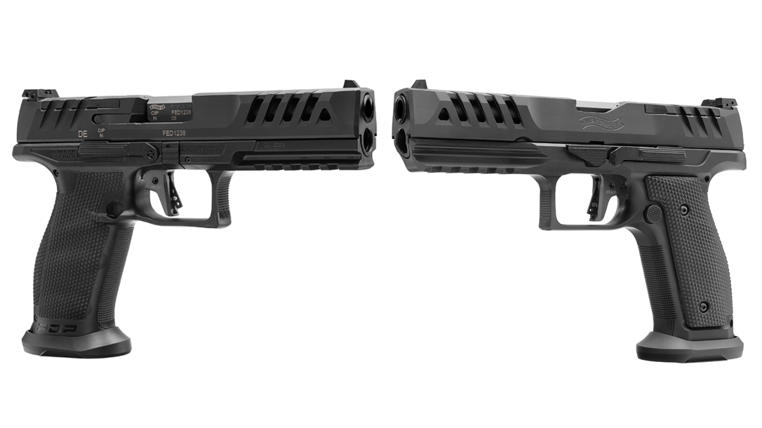 Walther PDP Match Steel Frame and Polymer pistols.