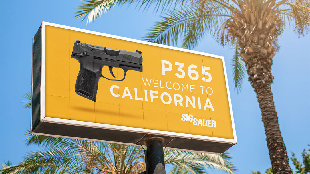 The SIG Sauer P365 Now Available in California.