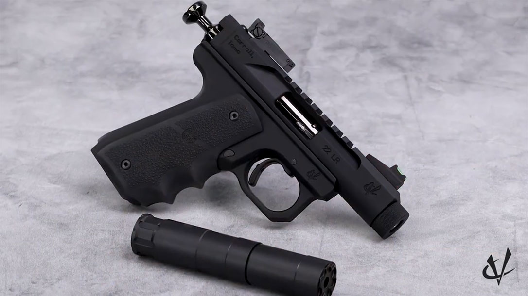 The Volquartsen Mini Scorpion Pistol.