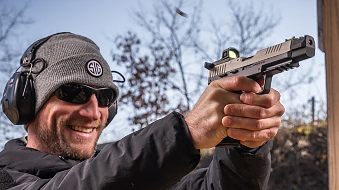 Shooting the new SIG P322-COMP in .22 LR.