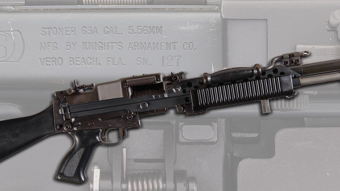 Stoner 63A Light Machine Gun.
