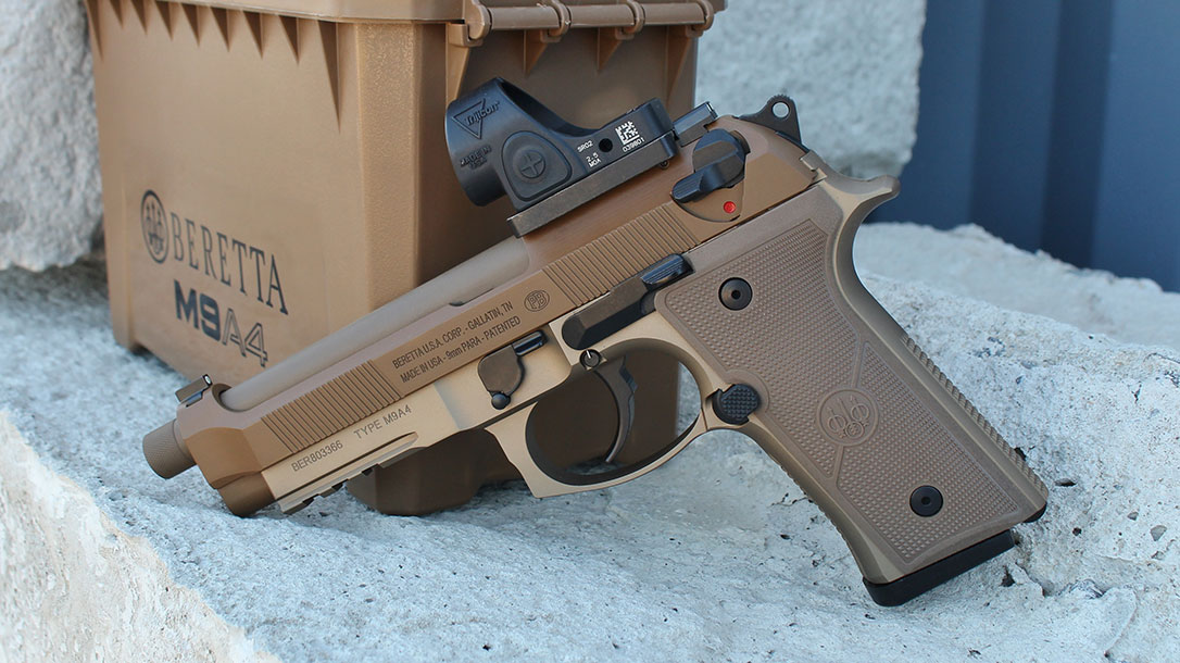 The Beretta M9A4.