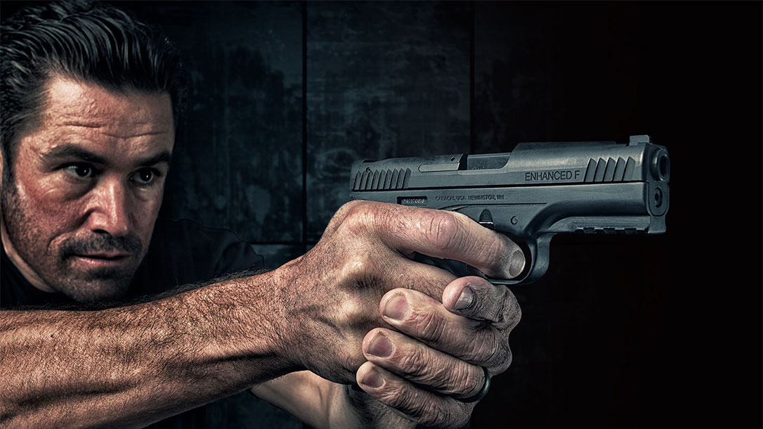 The Caracal USA Enhanced F Pistol.