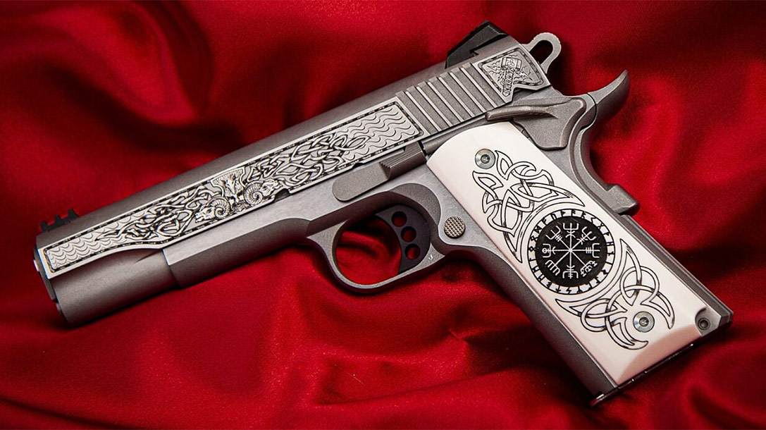 The TALO Colt Delta Elite Hammer of Thor 1911.