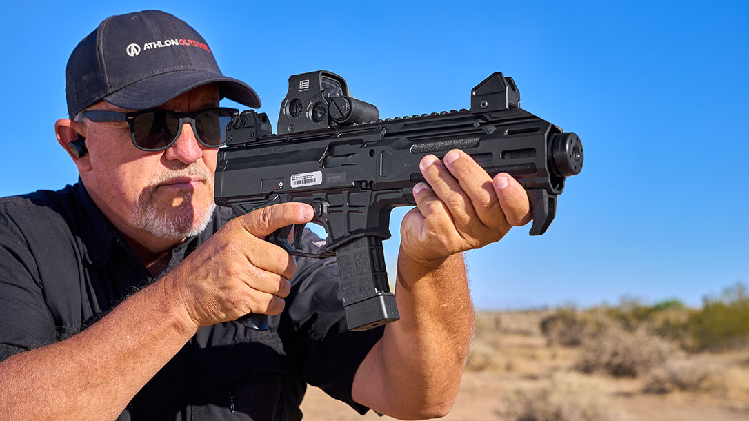 The CZ Scorpion 3+ Micro.