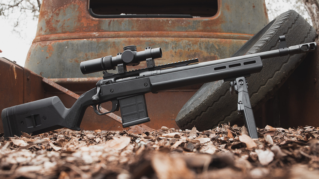 Savage Arms 110 Magpul Scout rifle.