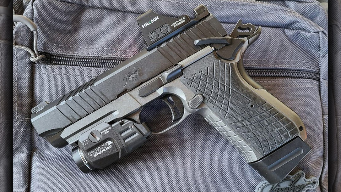 The Kimber KDS9c Rail.