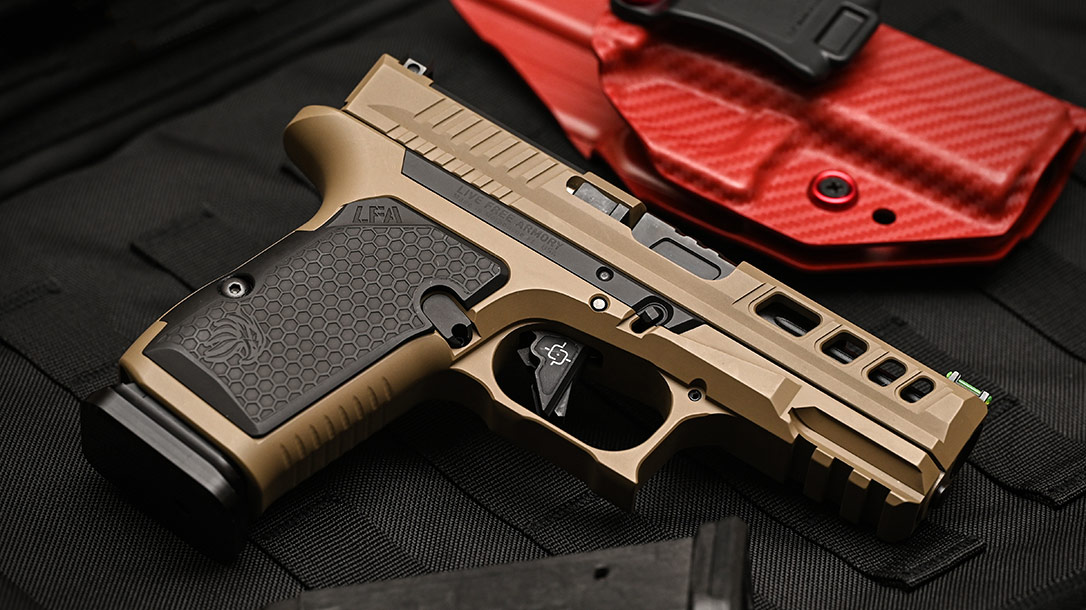 The Live Free Armory Aluminum Match-Grade Pistol (AMP).