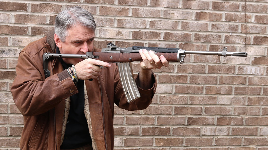 Shooting the A-Team Ruger Mini-14 build.
