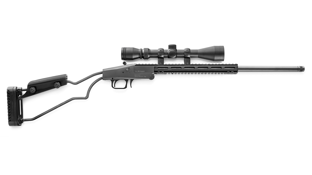 Lightweight, compact Chiappa Big Bader Folding Rifle.