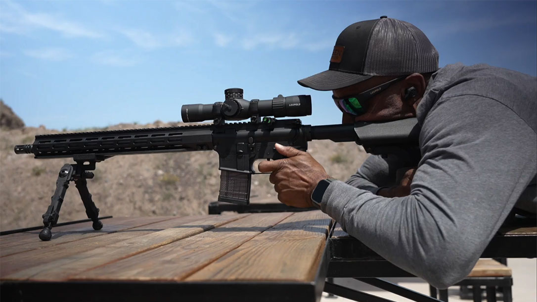 The IWI Zion-15 Special Purpose Rifle (SPR).