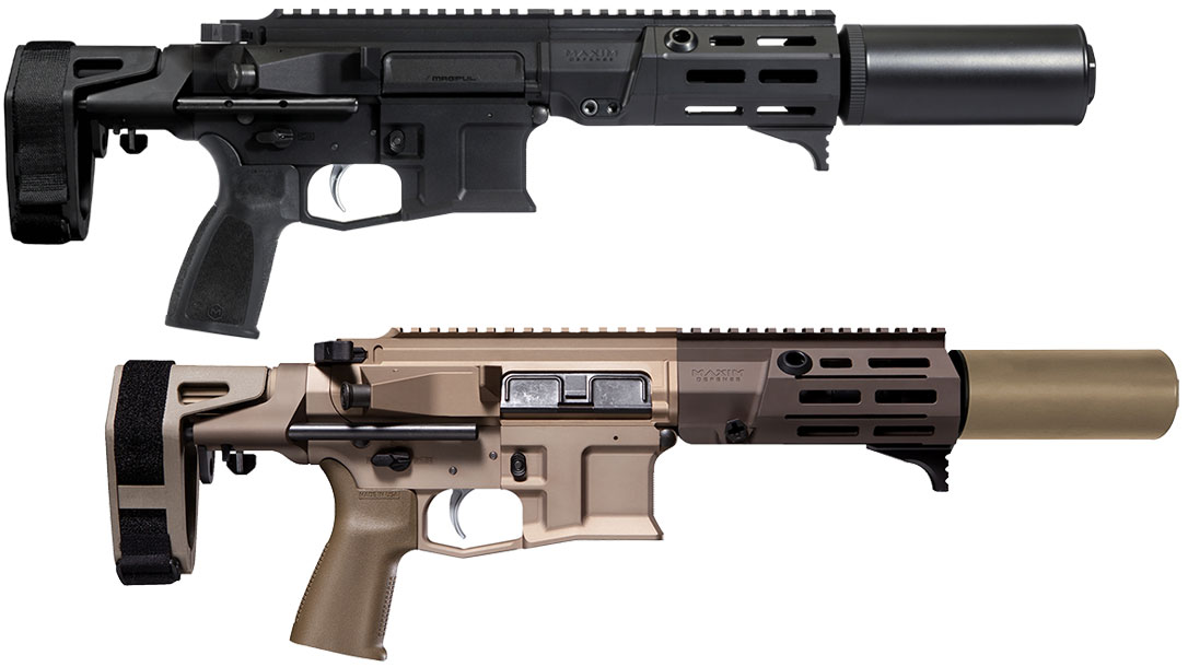 The Maxim Defense PDX-SD Personal Defense Weapon.