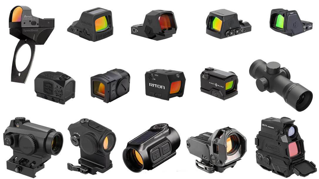 16 Red-Dot Optics at SHOT Show 2024.