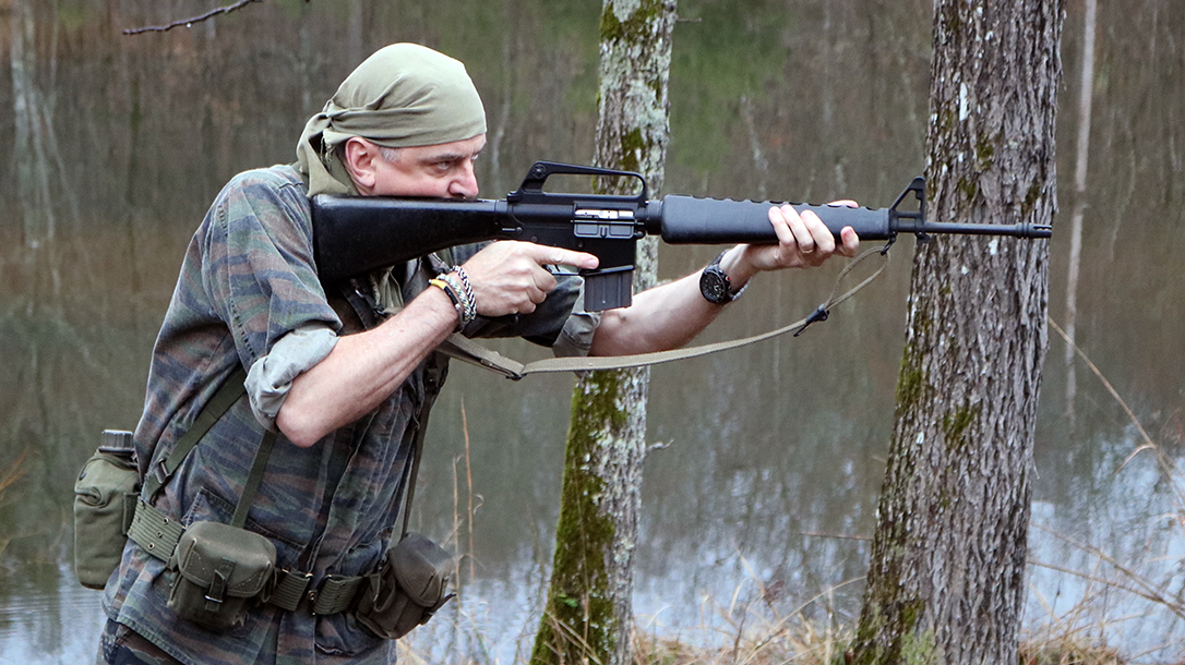 Shooting the DIY Colt Model 602 build.