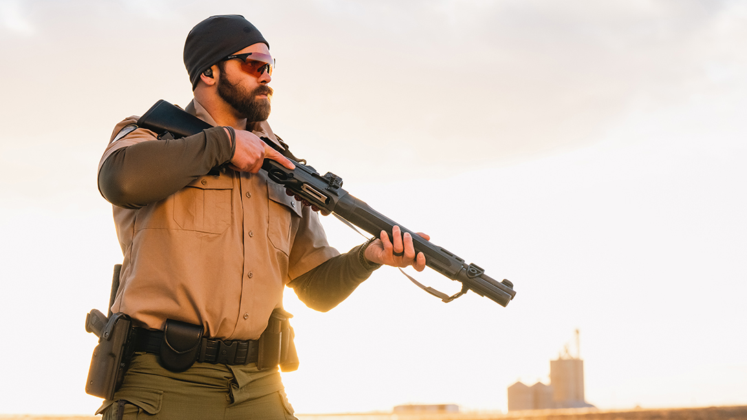 Testing the Beretta A300 Ultima Patrol shotgun.