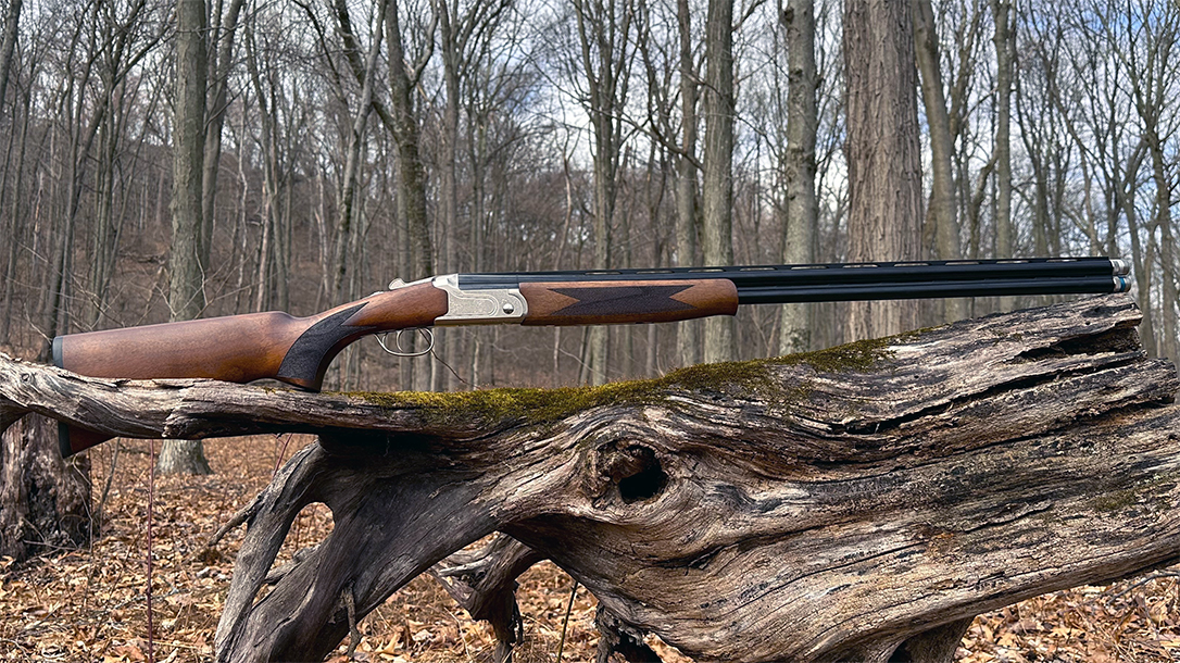 Mossberg International Gold Reserve Shotgun.