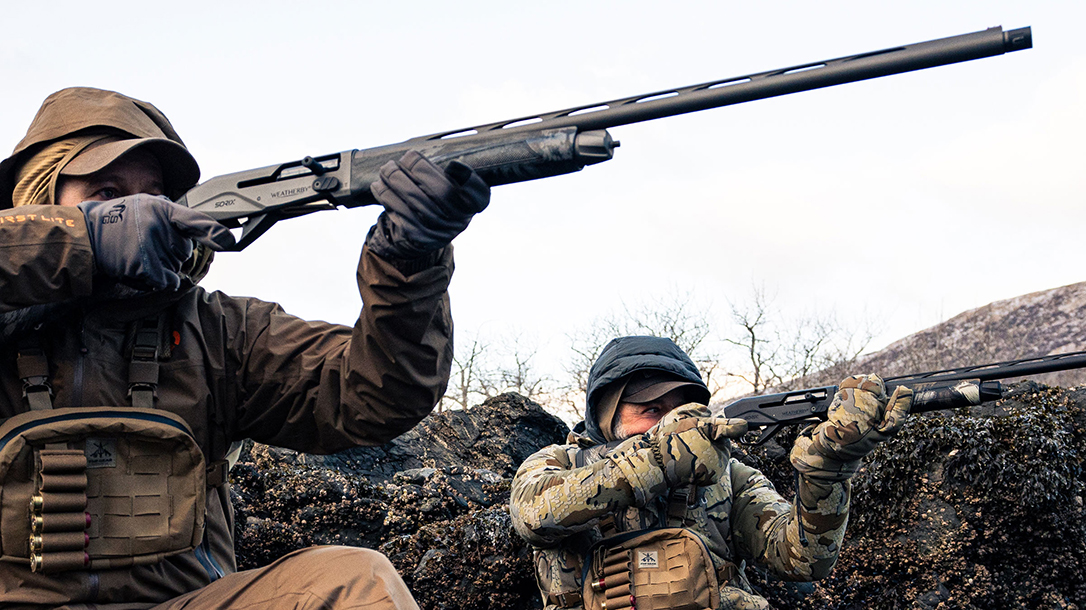 Weatherby Sorix shotguns geared toward waterfowl hunters.
