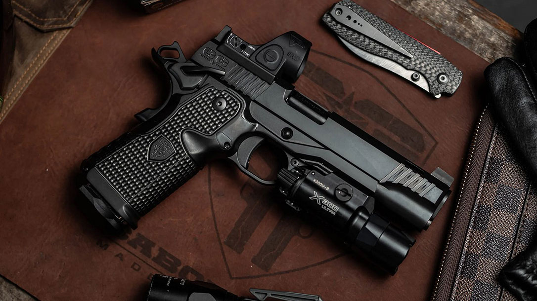 The Cabot Guns Insurrection double-stack 1911.