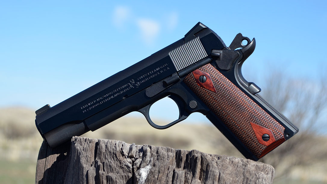 The Colt 01911SE-A1 1911 Pistol.