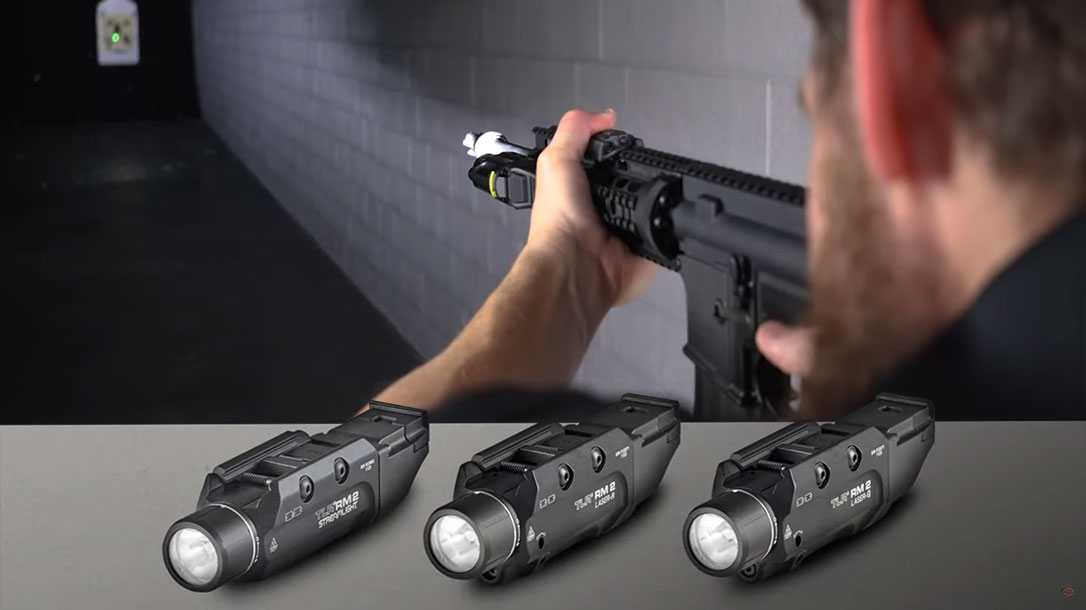 The Streamlight TLR RM 2 Rail Mount Weapon Light.