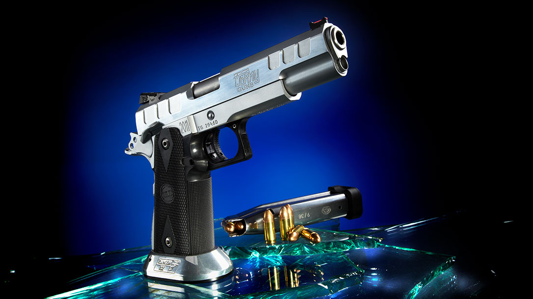 The Tommy Guns Abernathy Bespoke 2011 Race Gun.