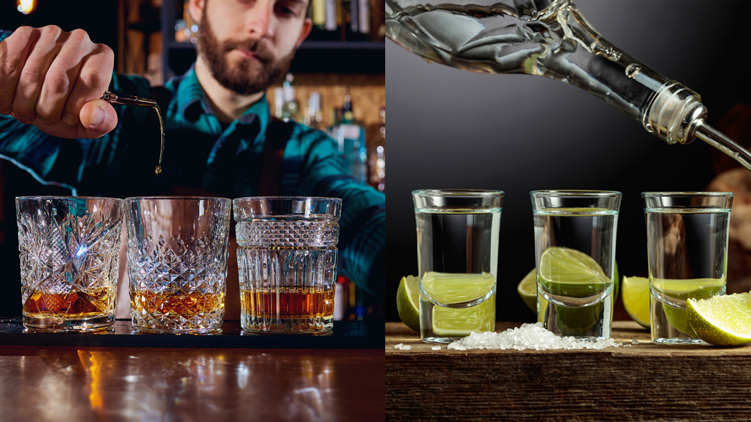 After Hours battle royale of bourbon versus tequila.