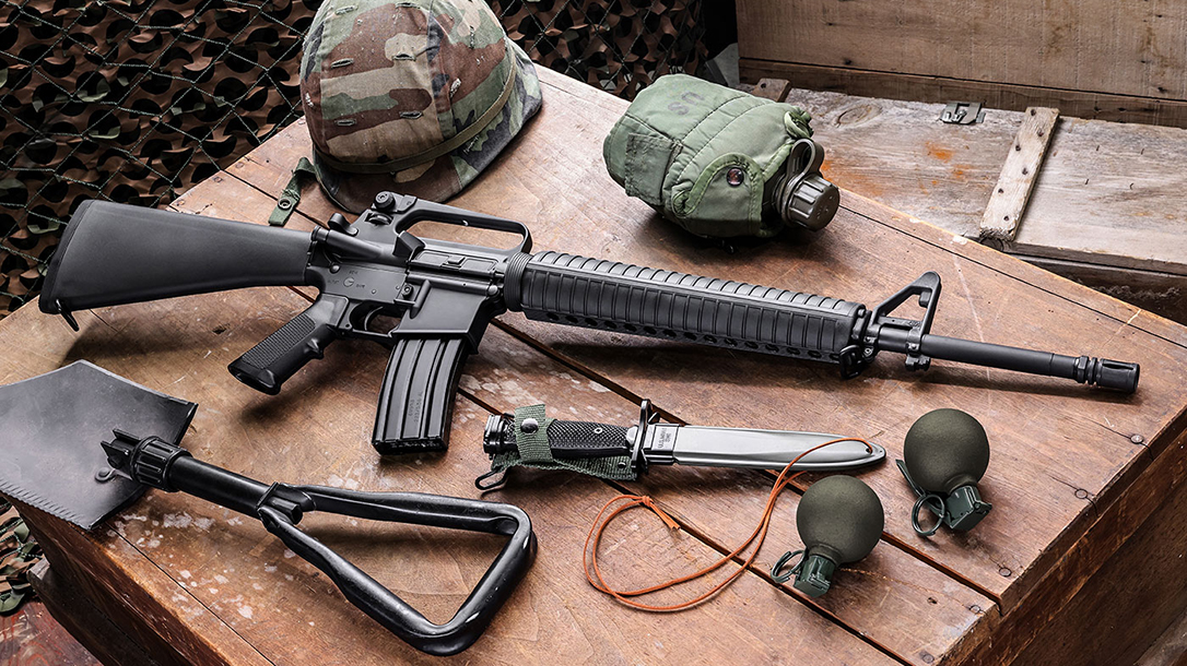 The all-new period-correct Springfield Armory SA-16A2.