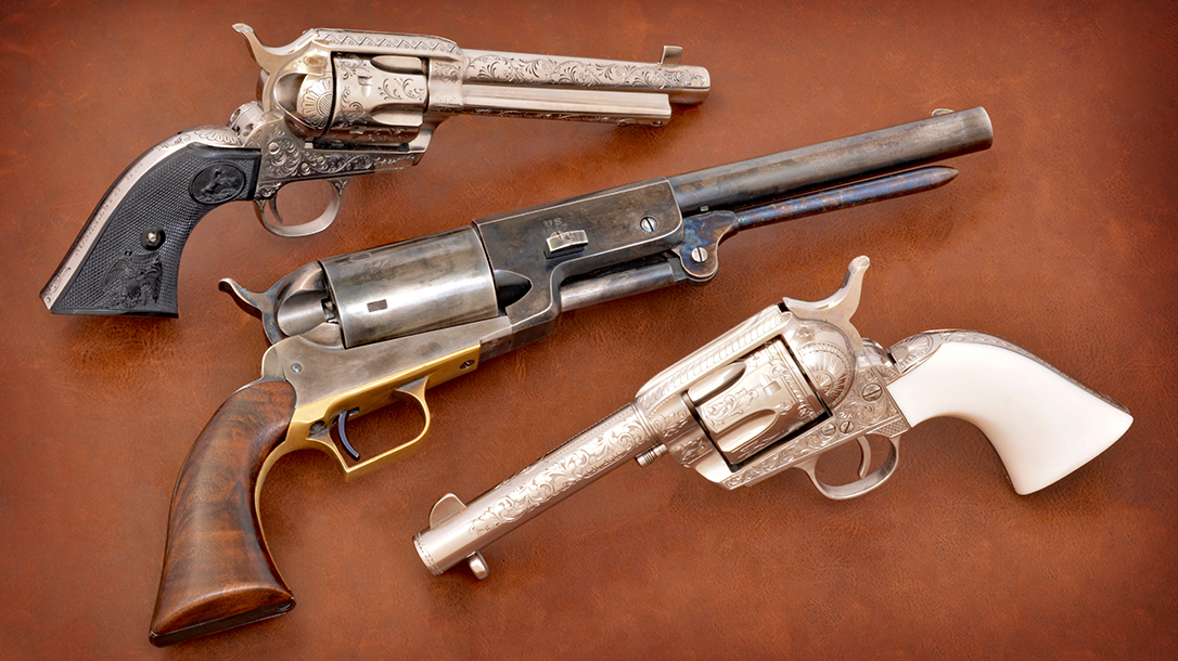 Classic frontier lawmen guns.