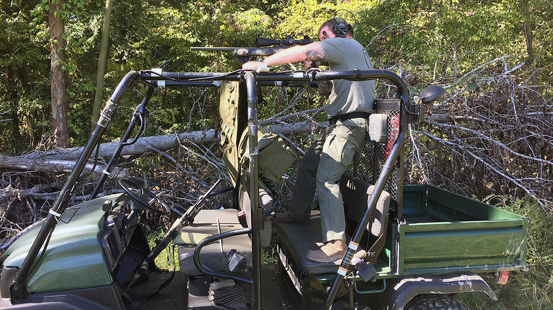 Hitting the field as a SWAT Sniper hunter.
