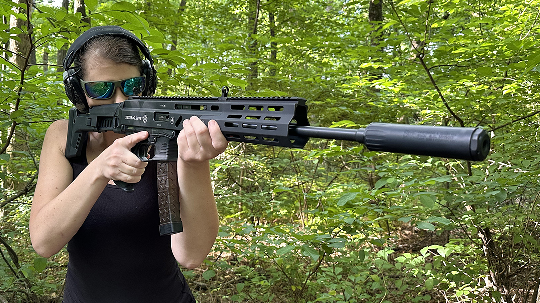 Shooting the Grand Power Stribog SP9 A3 PCC.