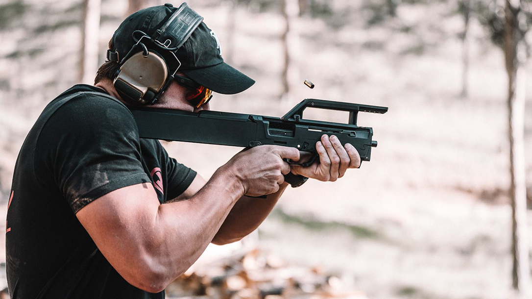 Shooting the ZEV-Magpul FDP.