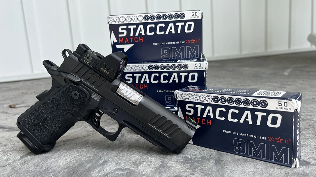 Stacatto 9mm Match Ammunition.