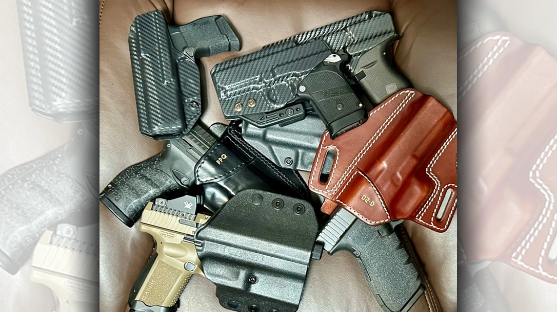 There is a multitude of holsters on the market easily matching the variety of uncommon guns.