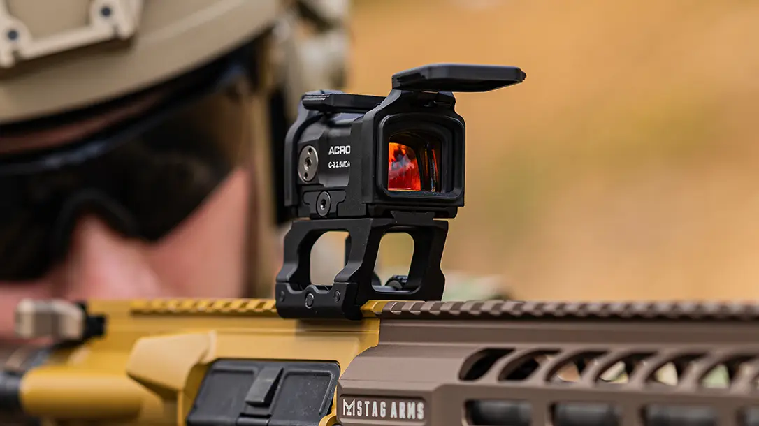 Aimpoint ACRO C-2 on a carbine.