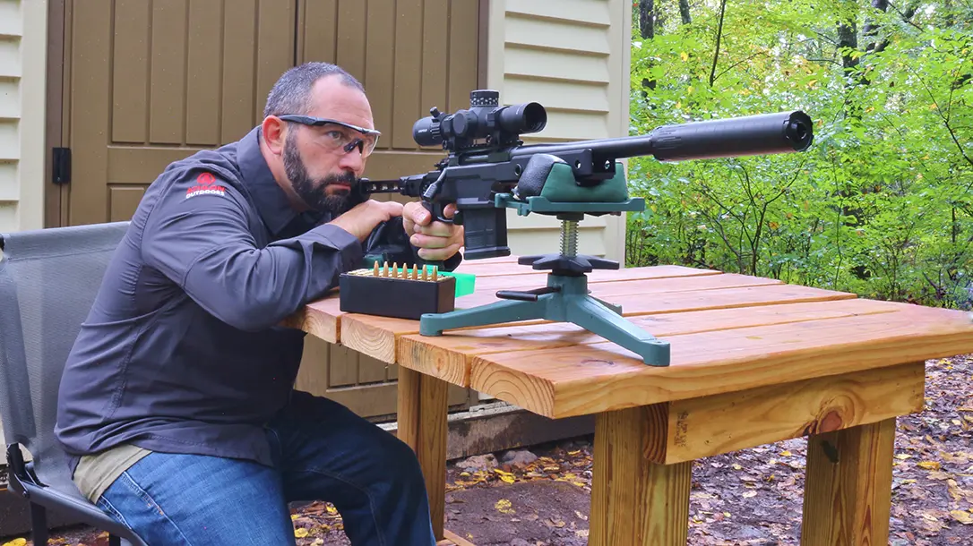 Shooting the Sierra GameKing subsonic in .308 Win.